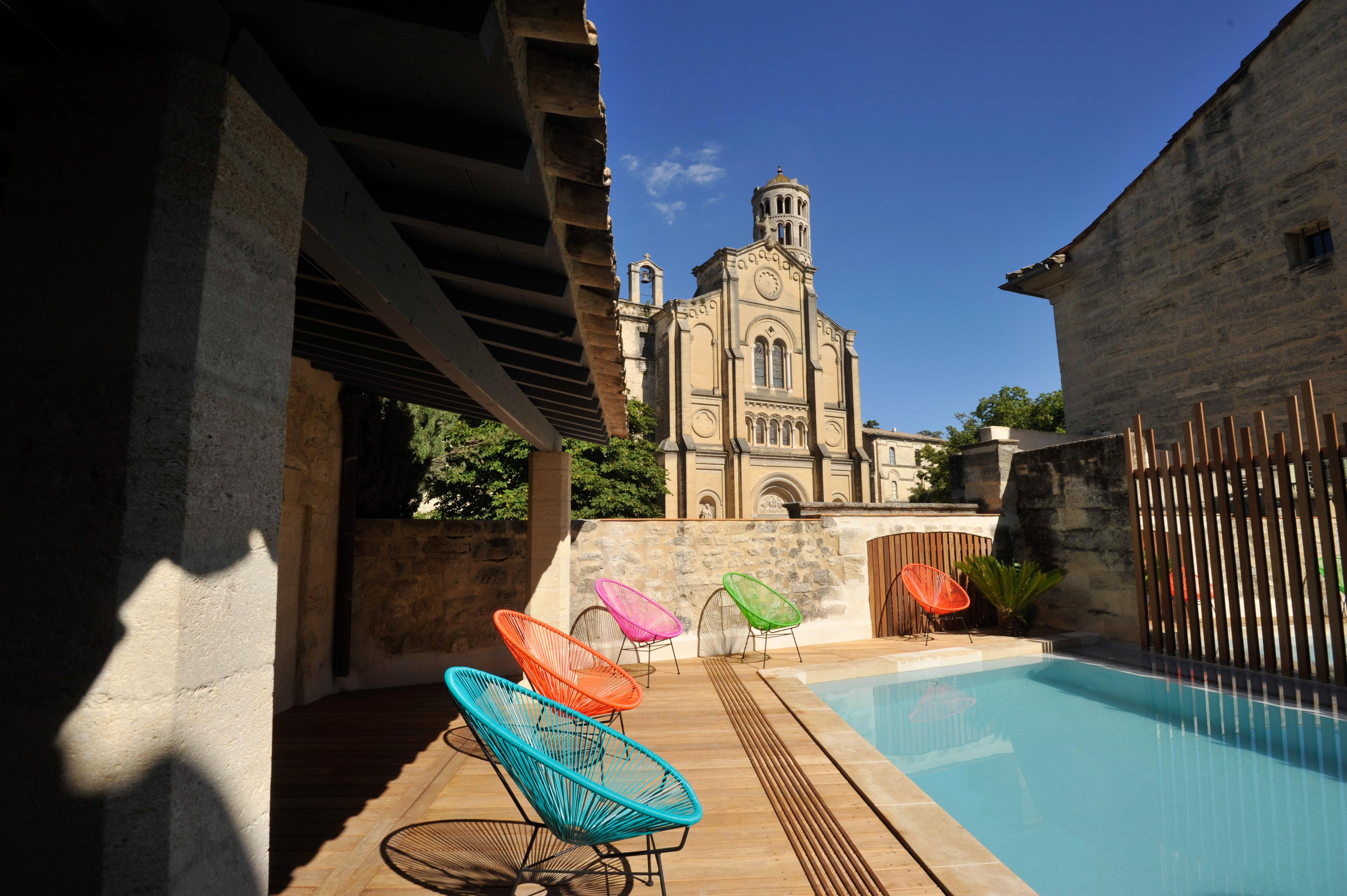 Boutique Hotel Entraigues Uzes Luaran gambar